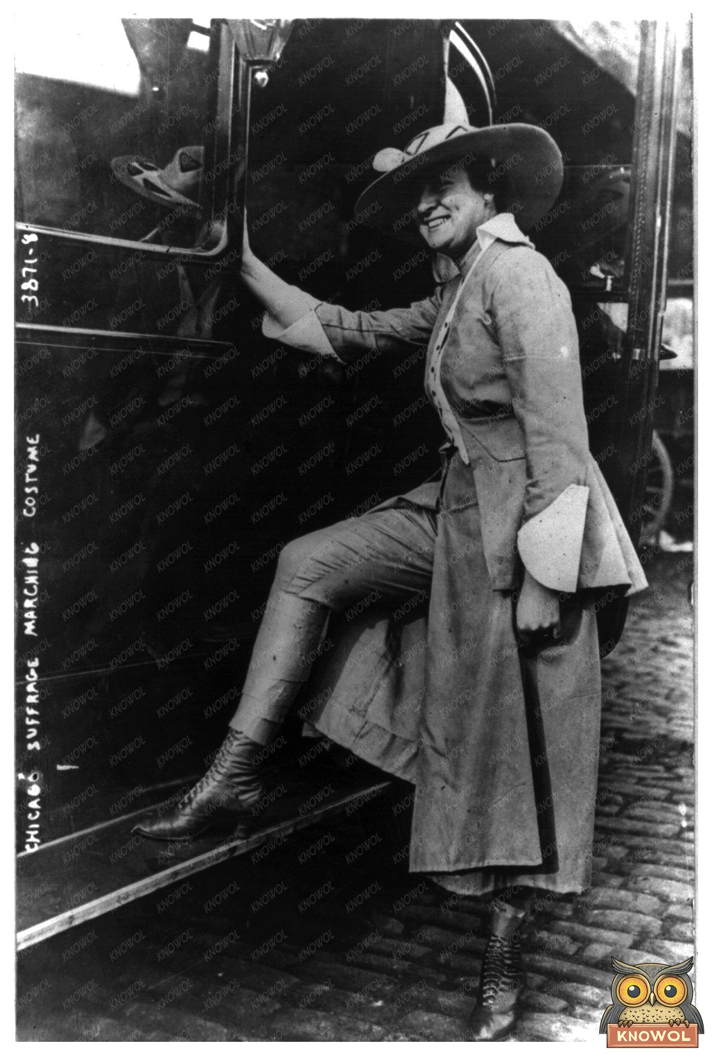 Chicago Suffrage Parade: Historic Marching Costume, 1916