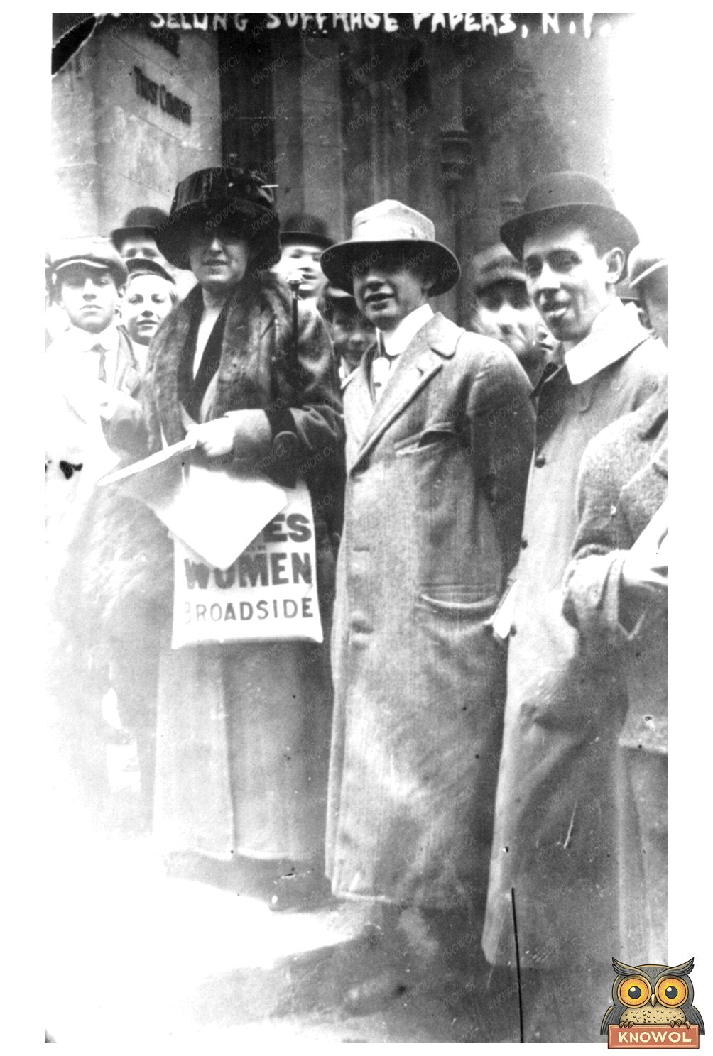 Empowered Voices: Suffragettes Selling Papers, 1911 NYC