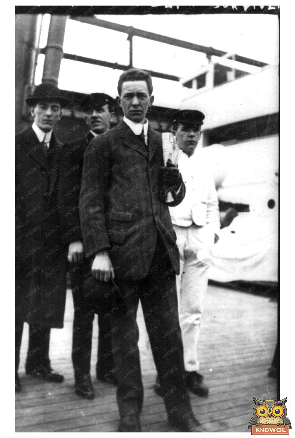 Titanic Survivors Arrival on RMS Carpathia, 1912