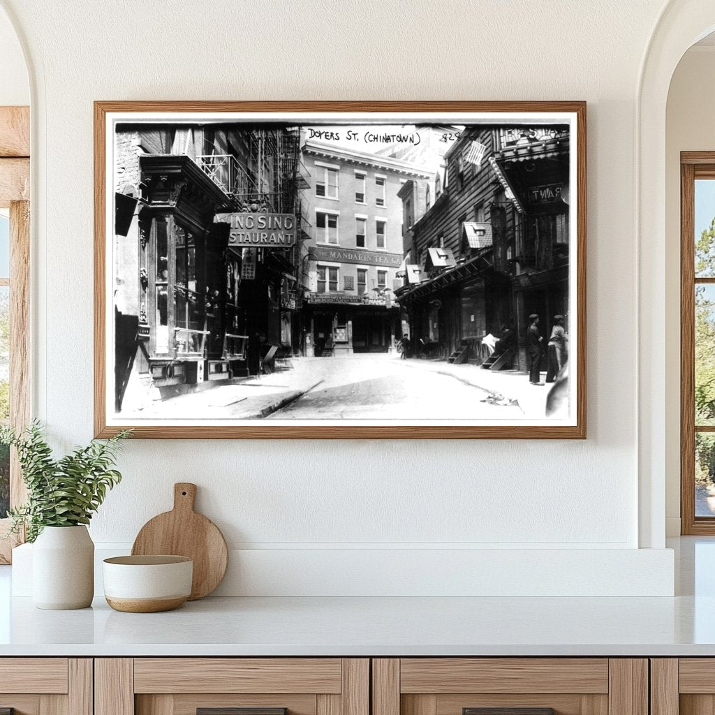 Doyers Street: 1909 Chinatowns Vibrant Heart