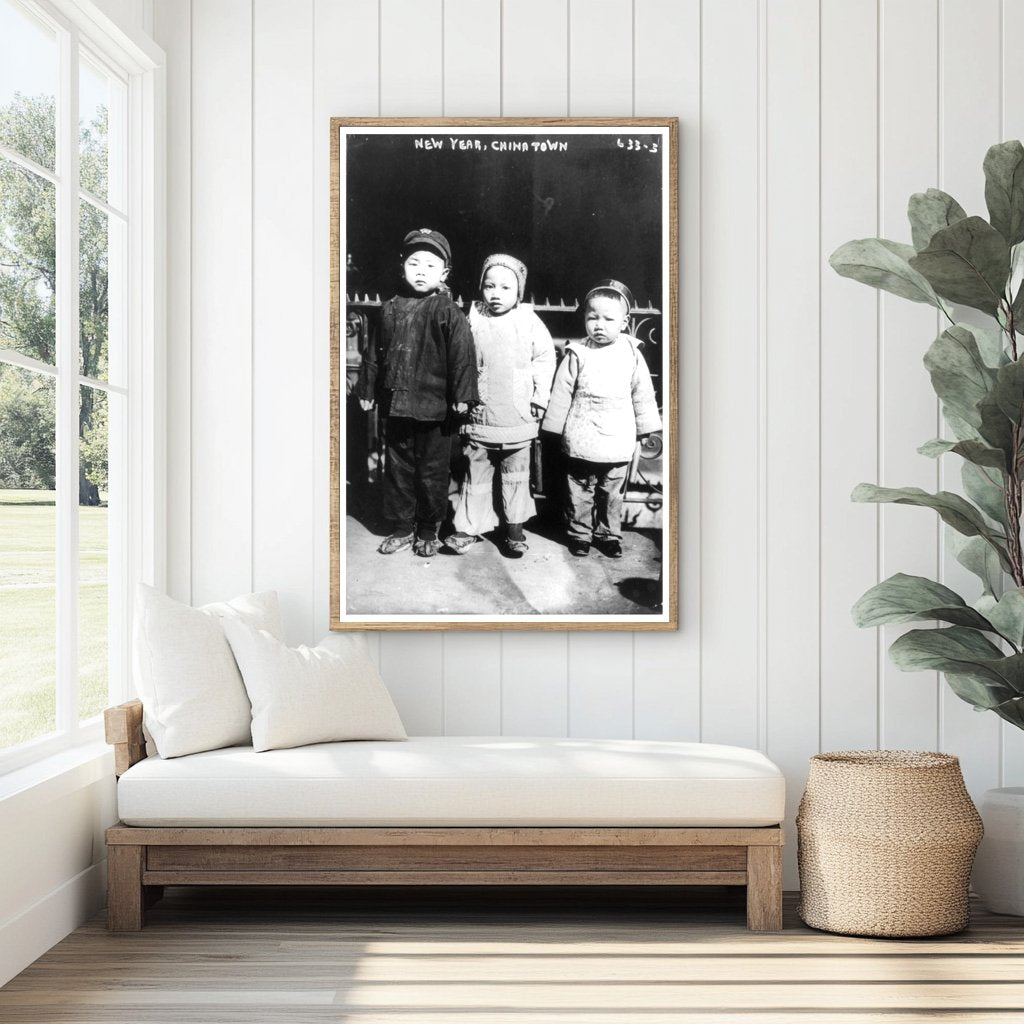 1909 Chinatown: Vibrant Life in Early 20th Century NYC