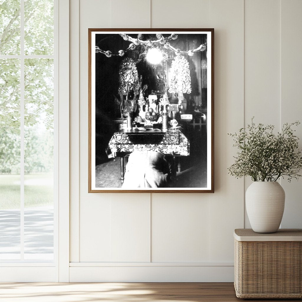 1911 Joss House Altar: A Glimpse of Chinatown Spirit