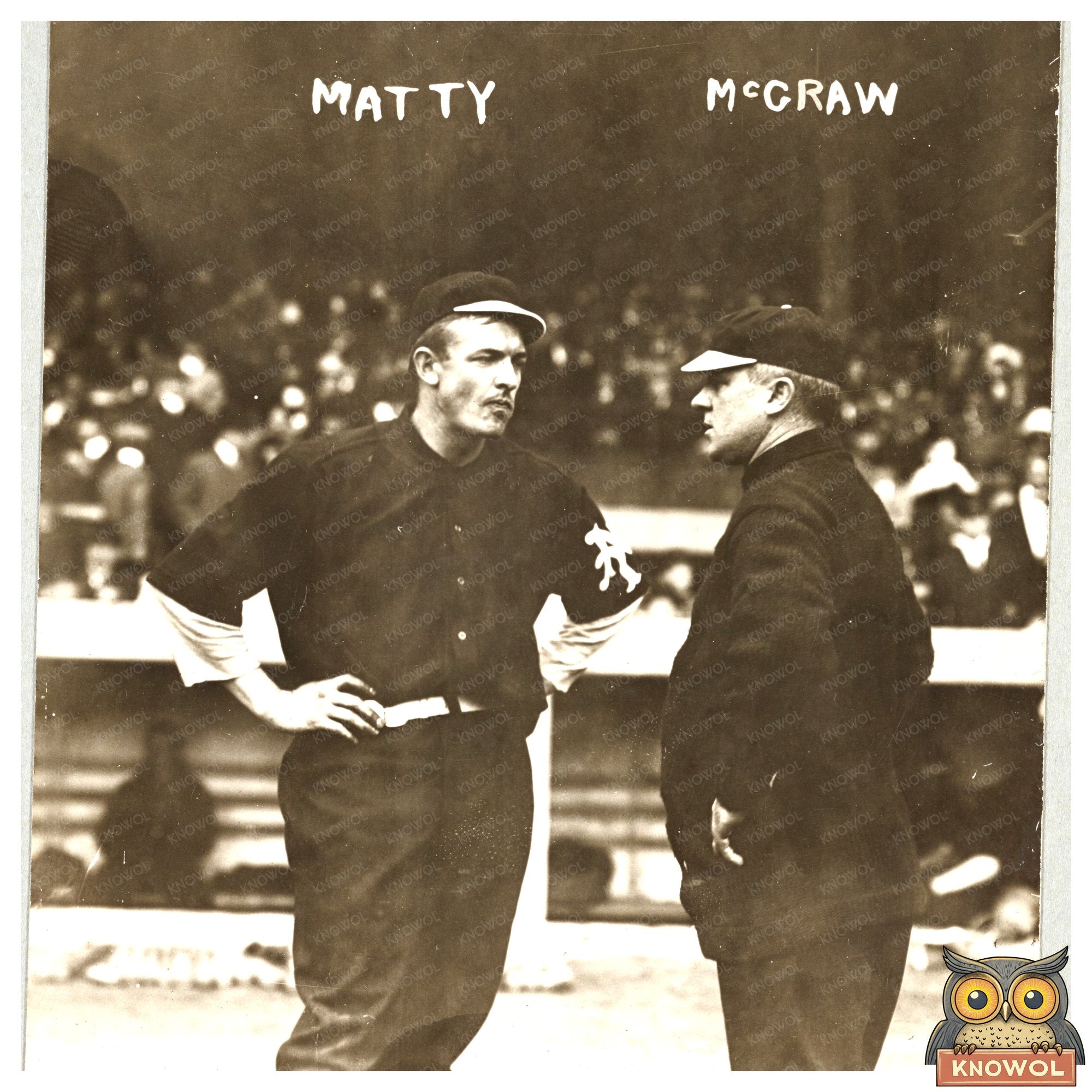 Legendary Baseball Icons: Mathewson & McGraw, 1911