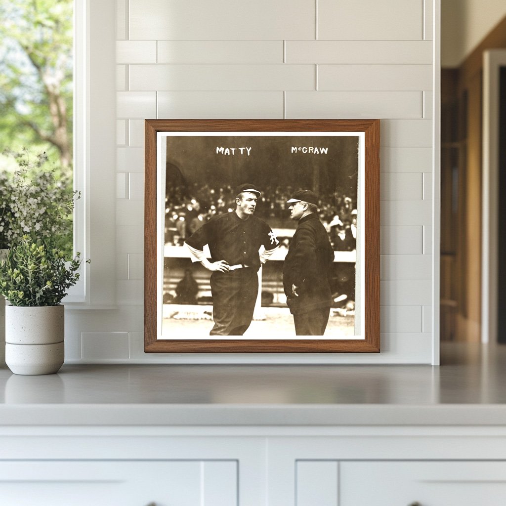 Legendary Baseball Icons: Mathewson & McGraw, 1911