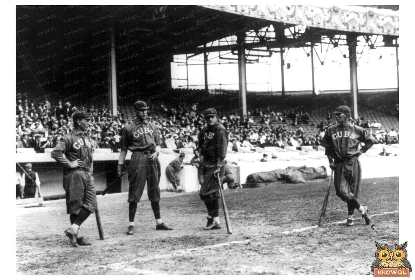 1913 Chicago NL Baseball Legends Portrait