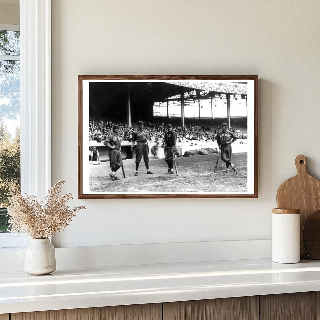 1913 Chicago NL Baseball Legends Portrait