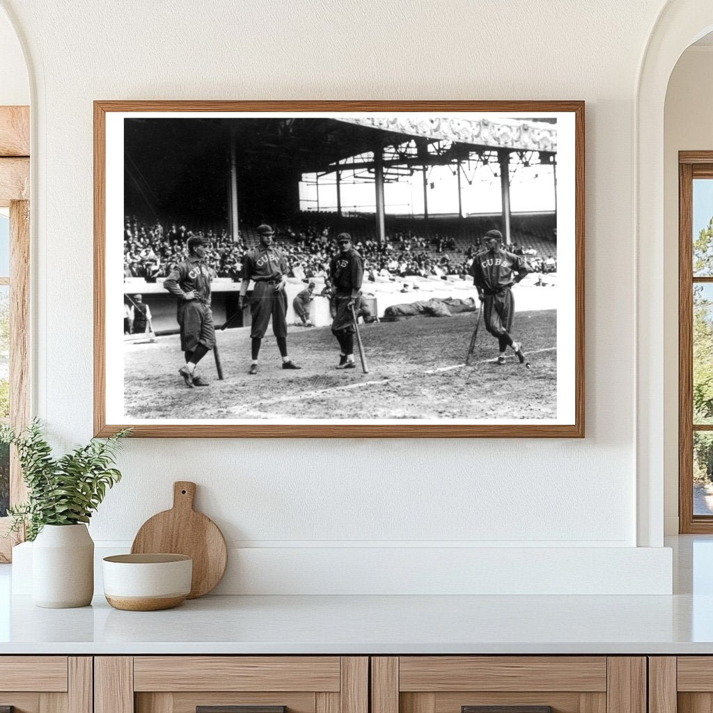 1913 Chicago NL Baseball Legends Portrait