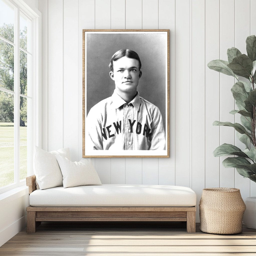 1903 Baseball Star: Luther Dummy Taylor in Action