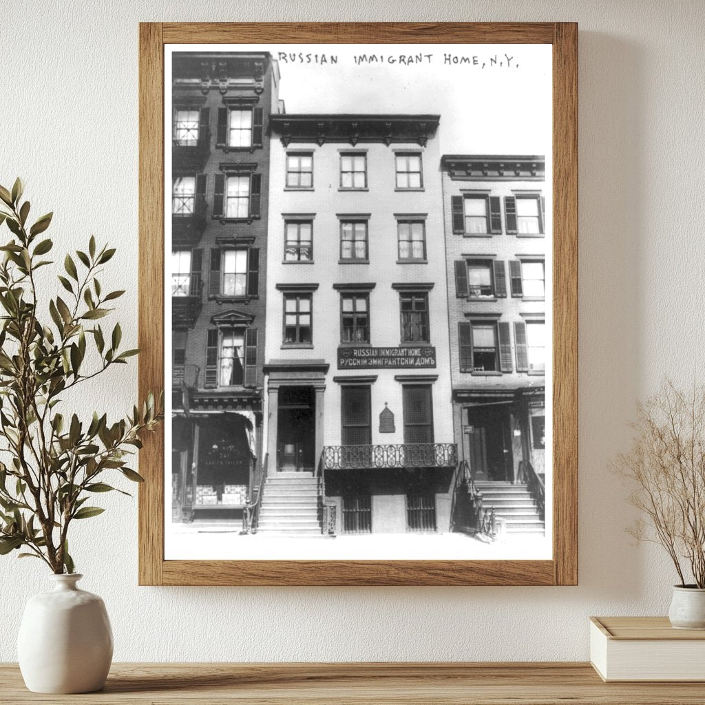 1913 Russian Immigrant Home in NYC: A Historic Facade