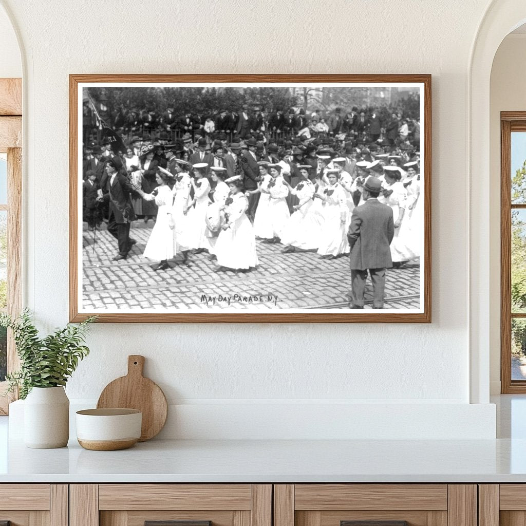 NYC May Day Parade 1910: Celebrating Workers Rights