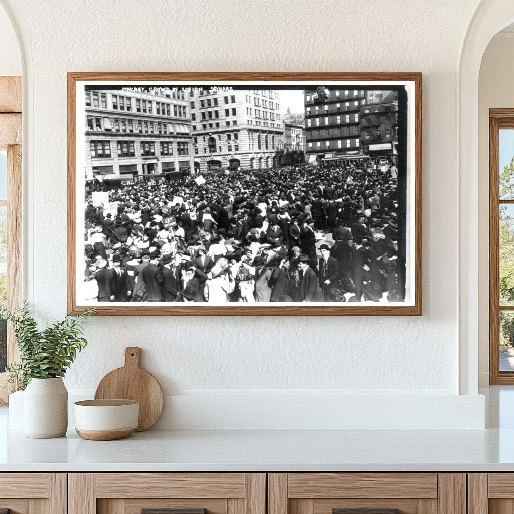 1913 May Day Protest in Union Square, NYC