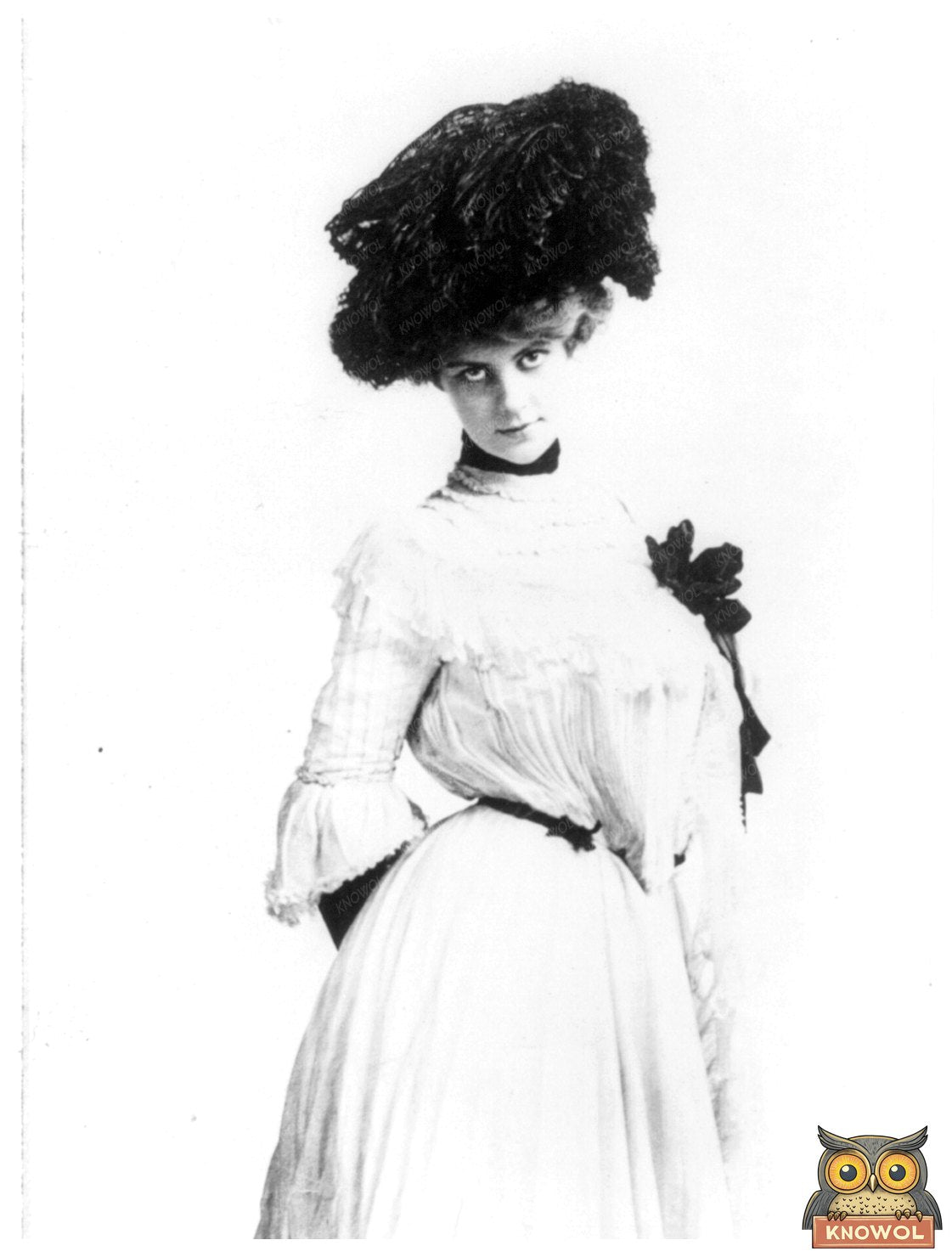 1906 Portrait of Social Advocate Marie Gebhard