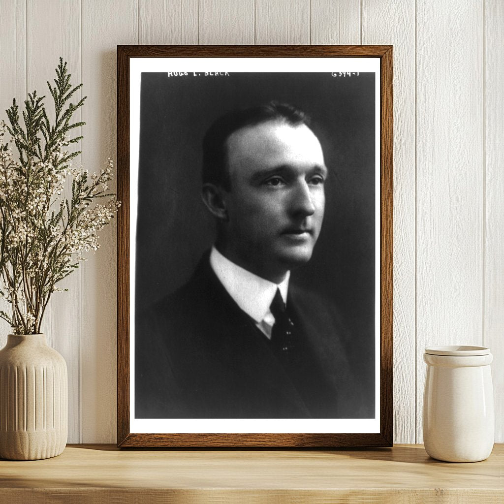 Historic Portrait of U.S. Senator Hugo Black, 1925