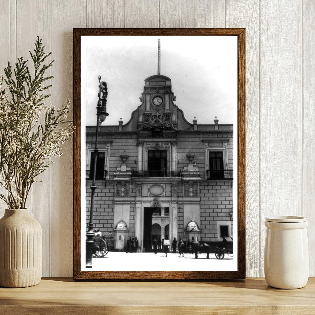 “Historic National Palace: Mexico City, 1911”