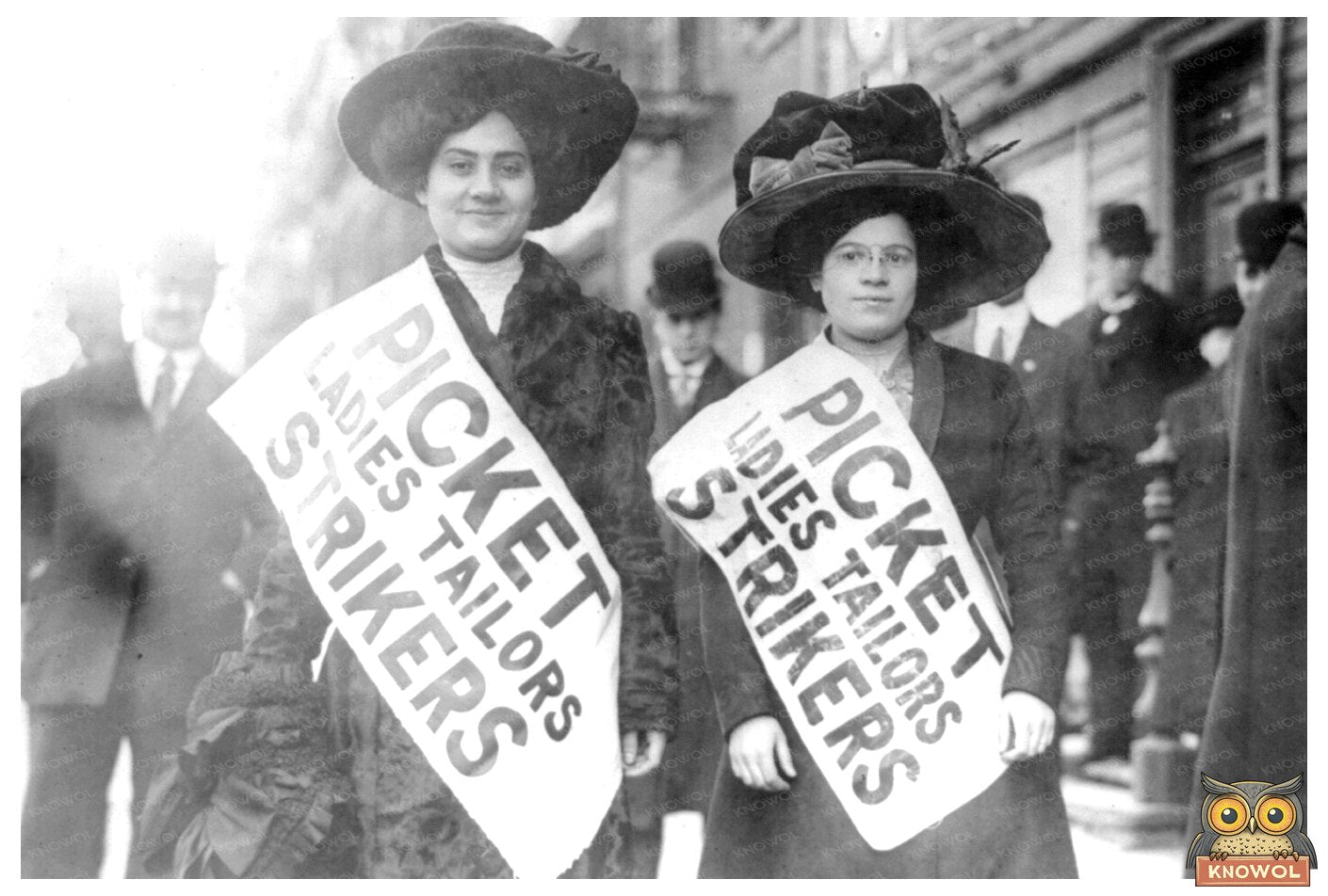 Empowered Seamstresses on Strike, NYC 1910