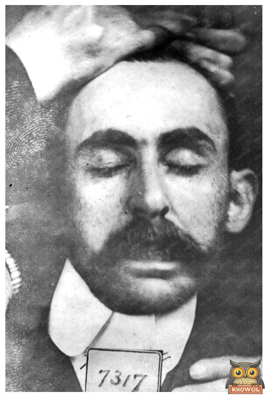 Cincinnatis 1902 Police Record of J.B. Black