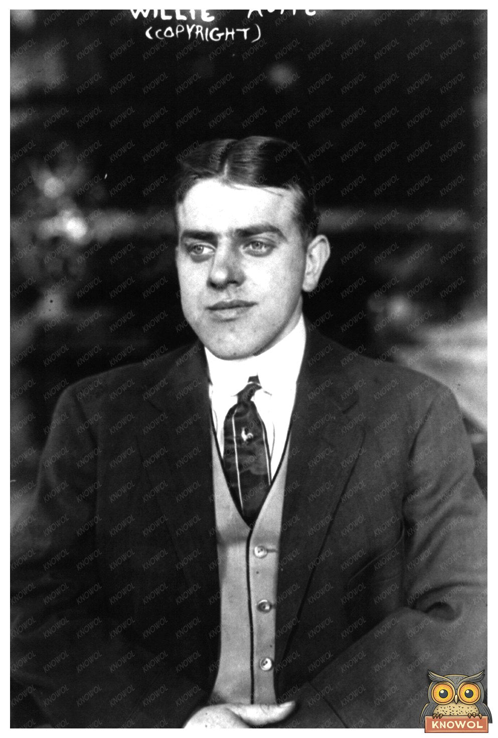 Legendary Billiards Champion Willie Hoppe, c. 1910