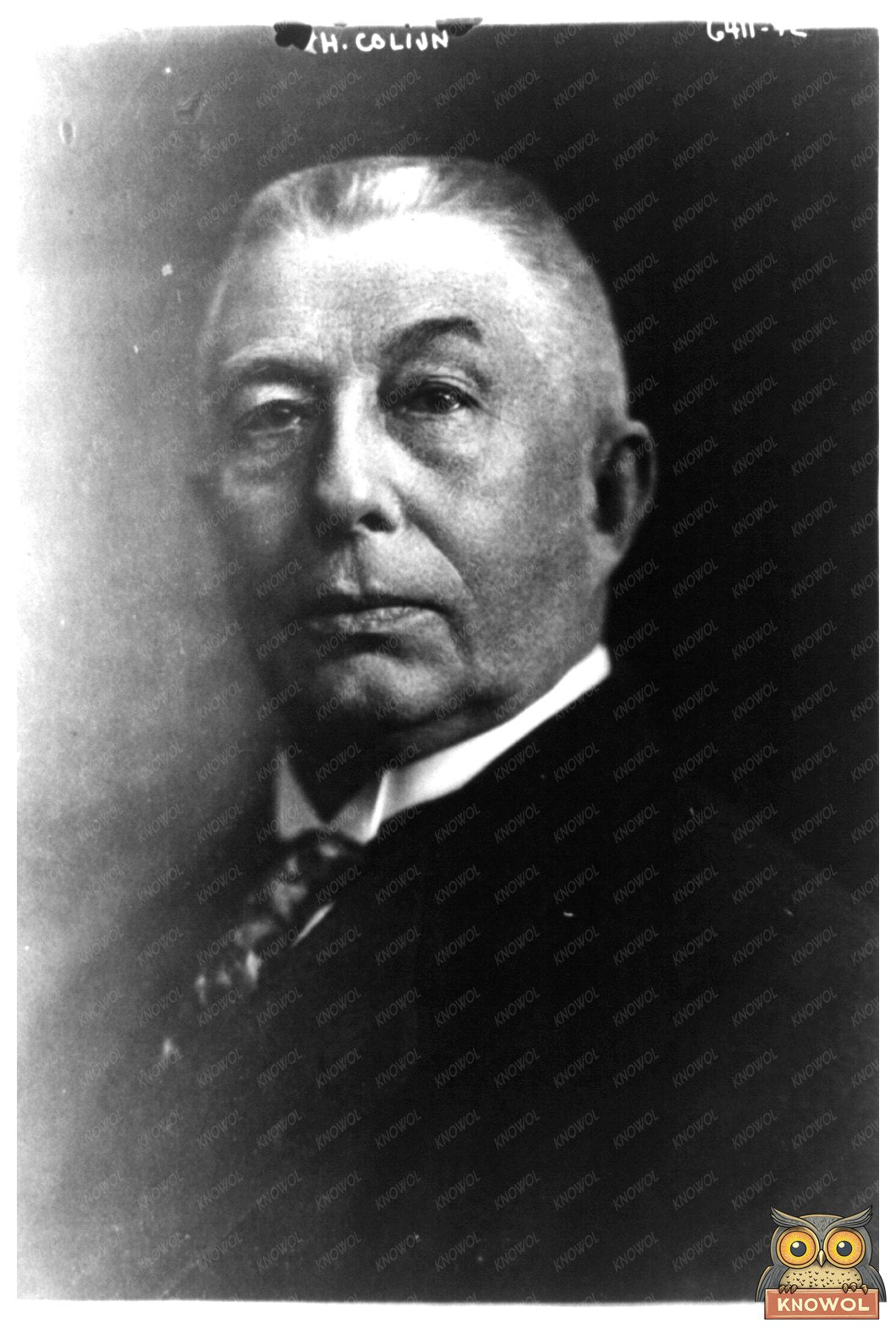 1925 Portrait of Dutch Prime Minister H. Colijn