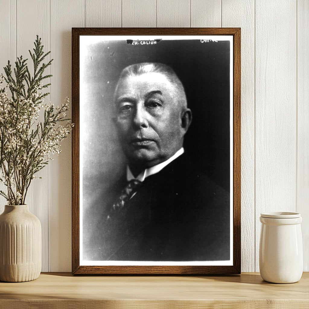 1925 Portrait of Dutch Prime Minister H. Colijn