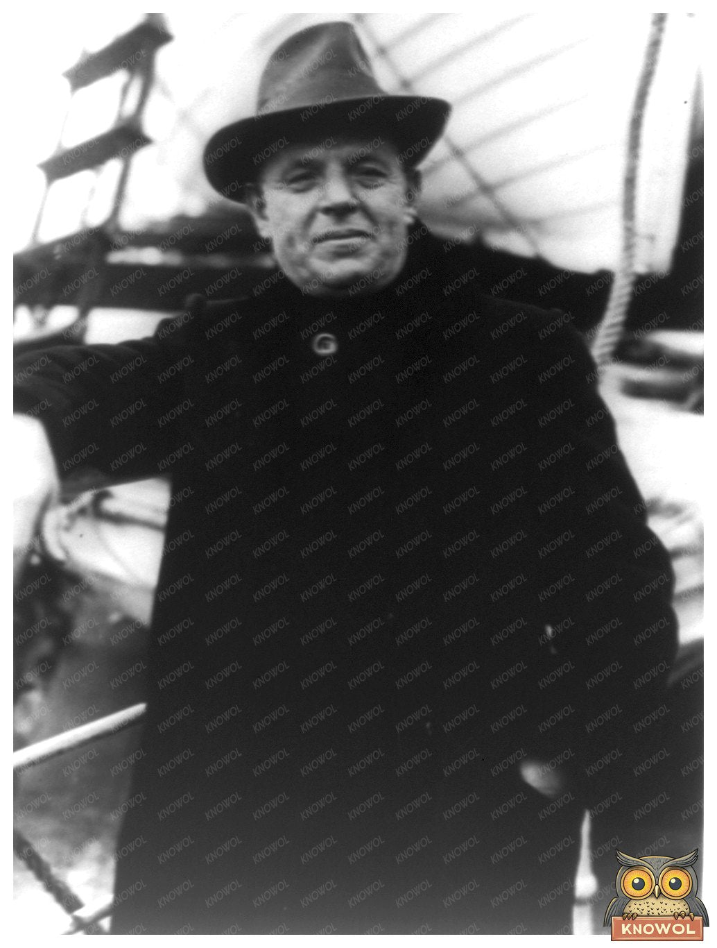 1926 Iconic Portrait of Hebrew Poet Chaim Nachman