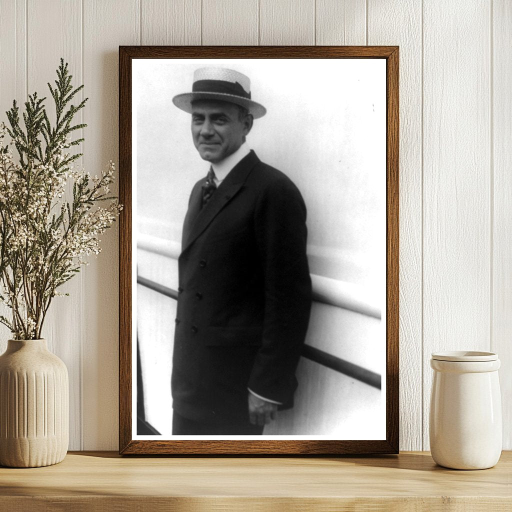 1924 Athletic Pioneer William Hayward in NYC Portrait