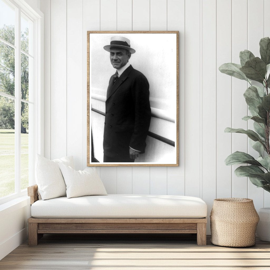 1924 Athletic Pioneer William Hayward in NYC Portrait