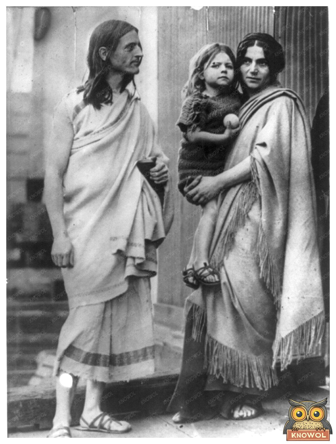 1912 Portrait of Pioneer Dance Visionary Raymond Duncan