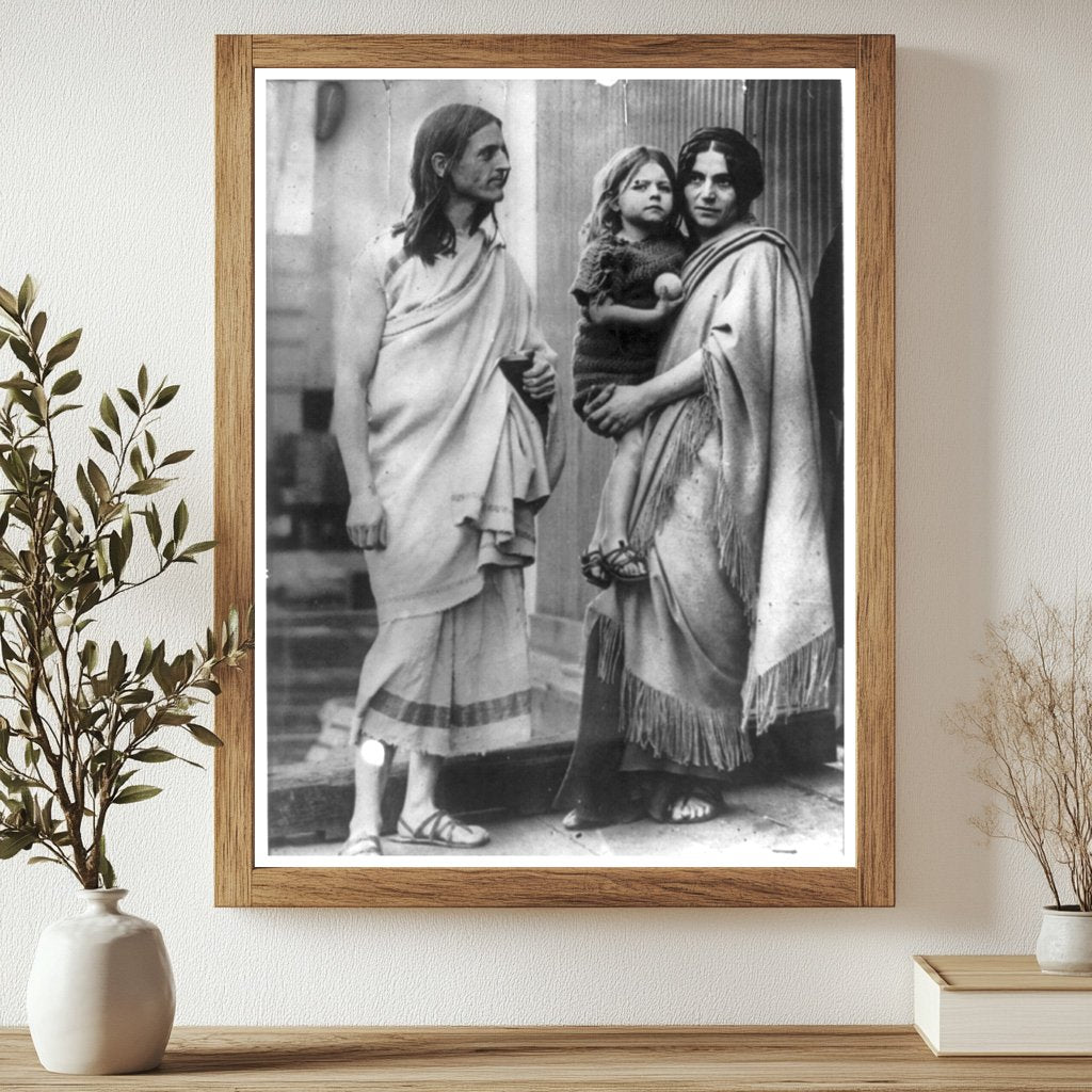 1912 Portrait of Pioneer Dance Visionary Raymond Duncan