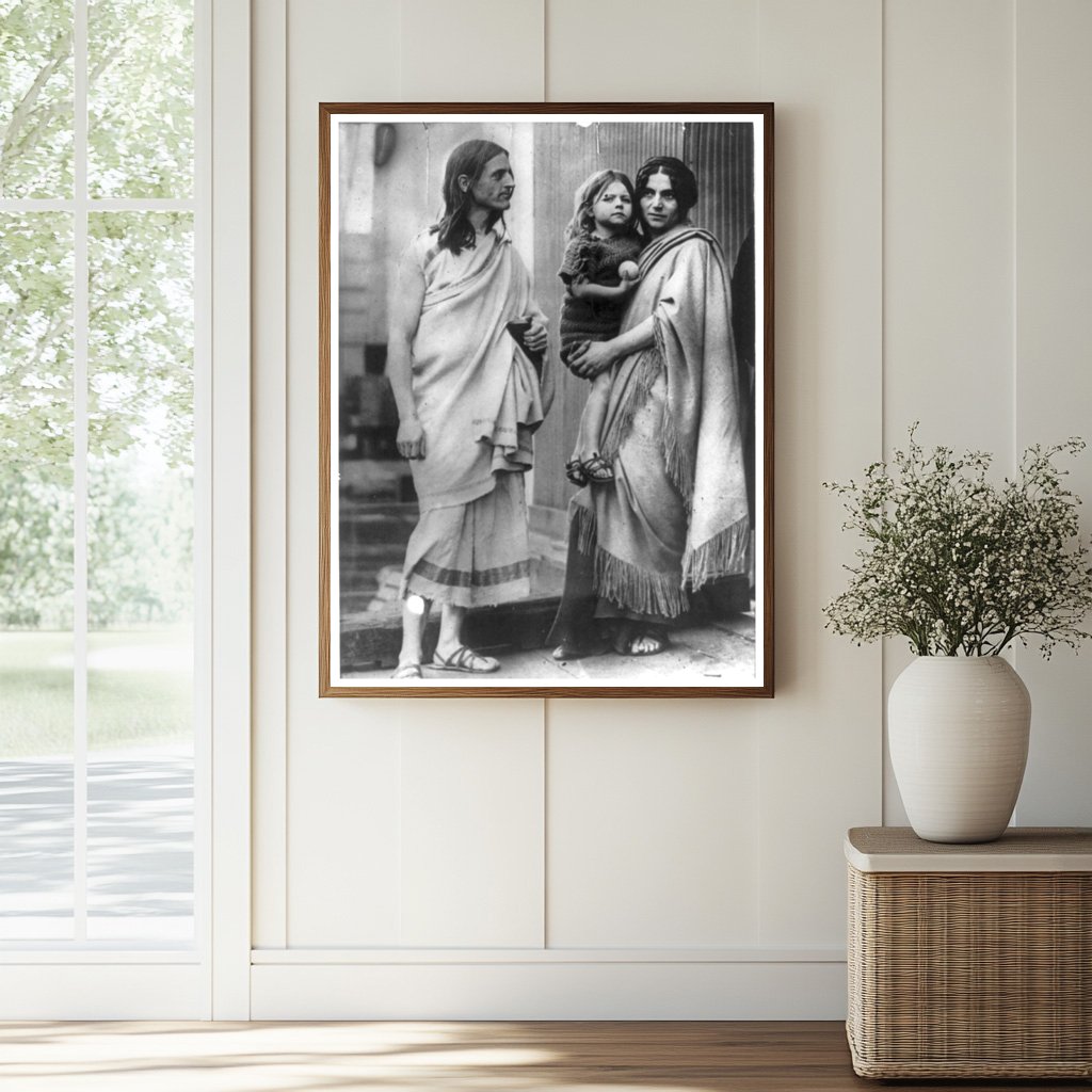 1912 Portrait of Pioneer Dance Visionary Raymond Duncan