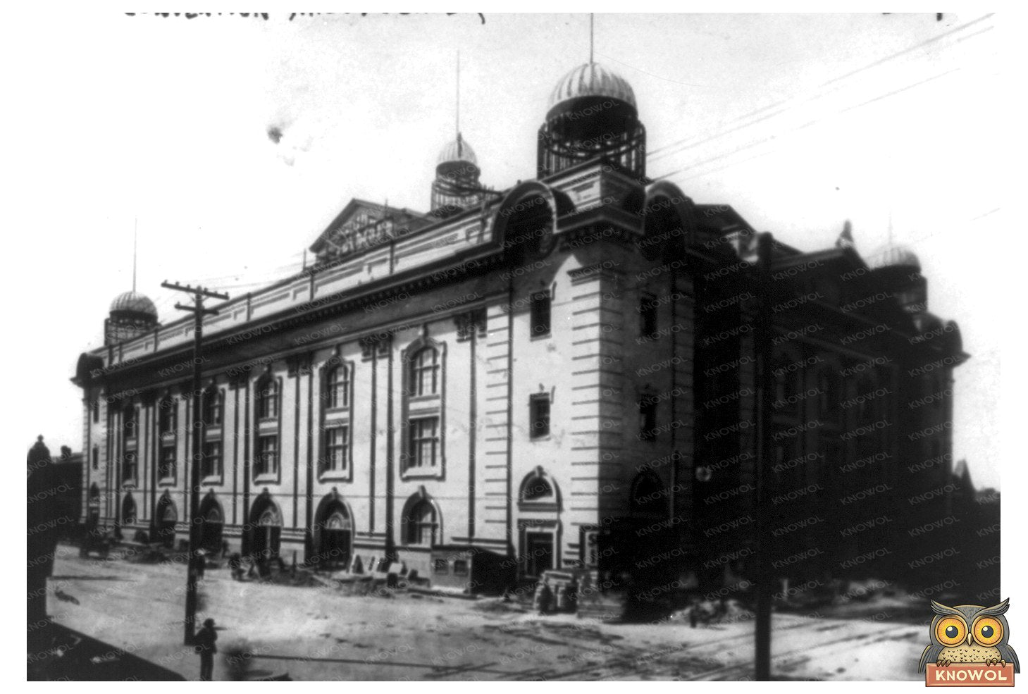 Denvers Iconic Convention Hall Under Construction (1908-1914