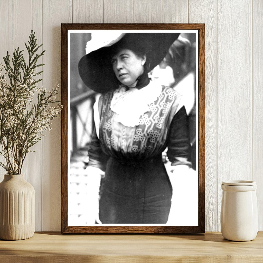 1915 Portrait of Titanic Survivor Mrs. J.J. Brown