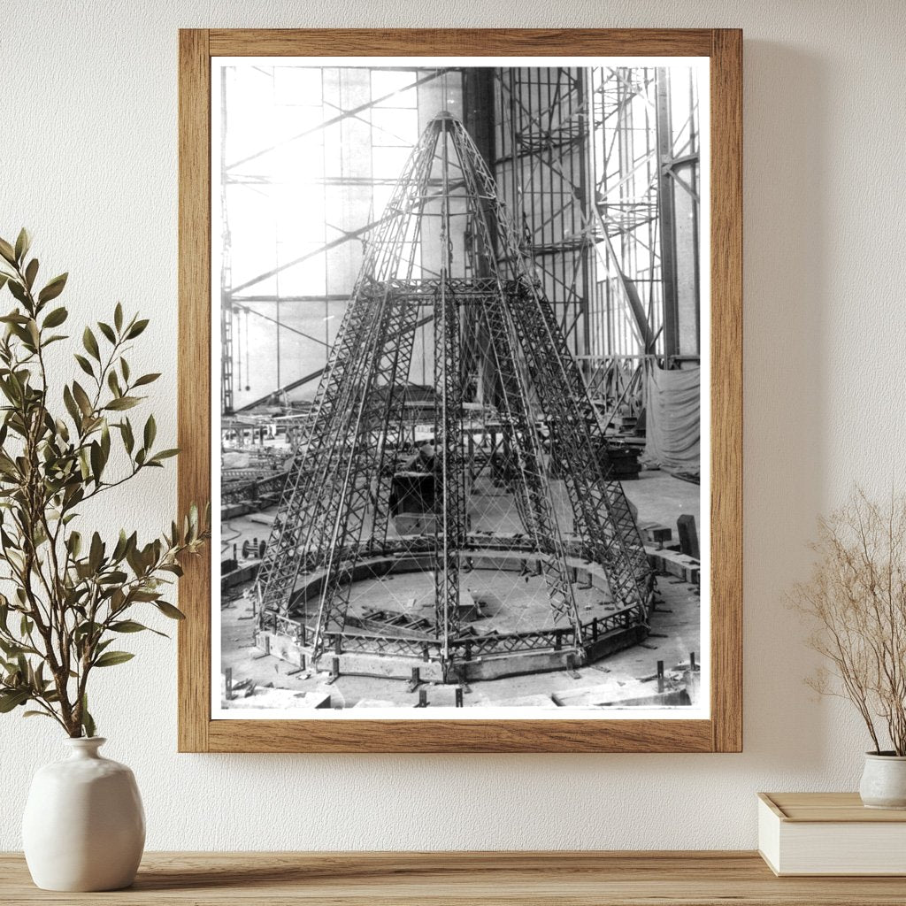 Building History: Unfinished German Zeppelin Frame