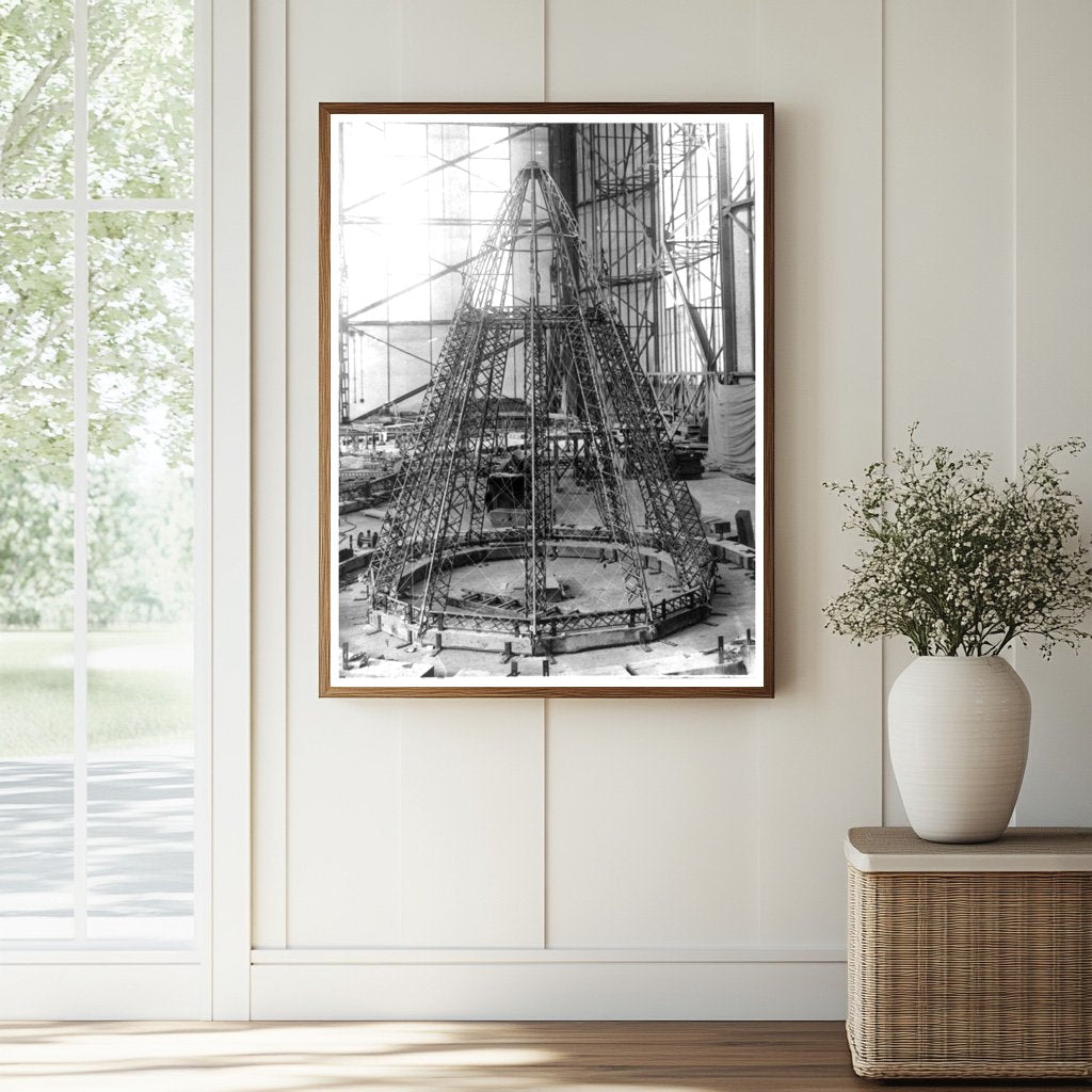 Building History: Unfinished German Zeppelin Frame