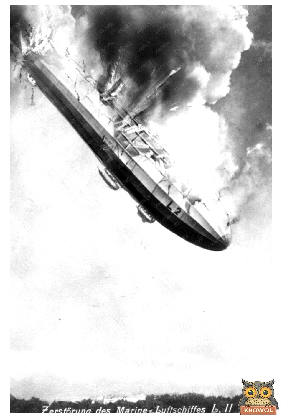 Catastrophe of Naval Airship L.II - Historic 1913 Moment