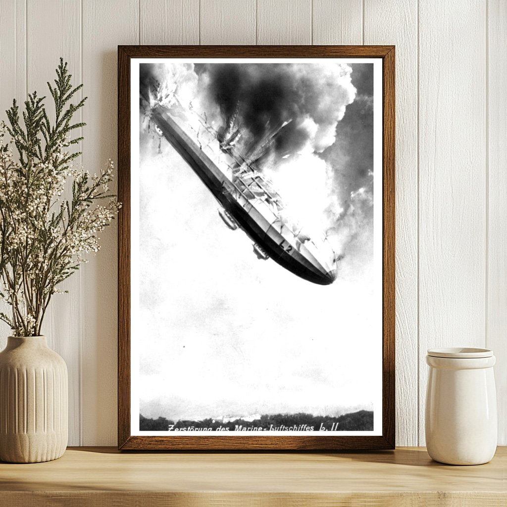 Catastrophe of Naval Airship L.II - Historic 1913 Moment