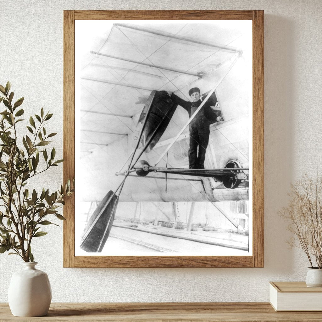 1910 Wellman Airship Construction Components Photo