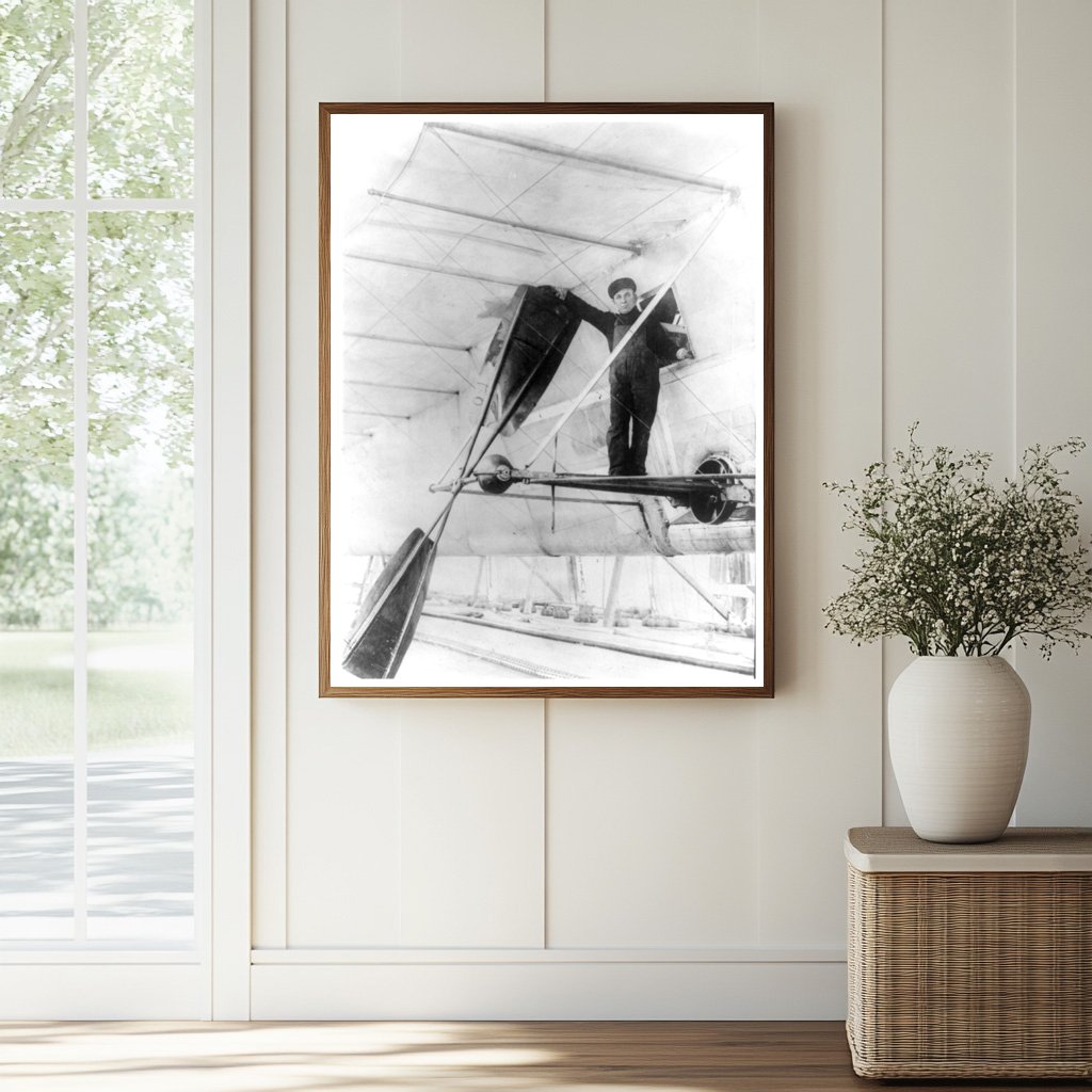 1910 Wellman Airship Construction Components Photo