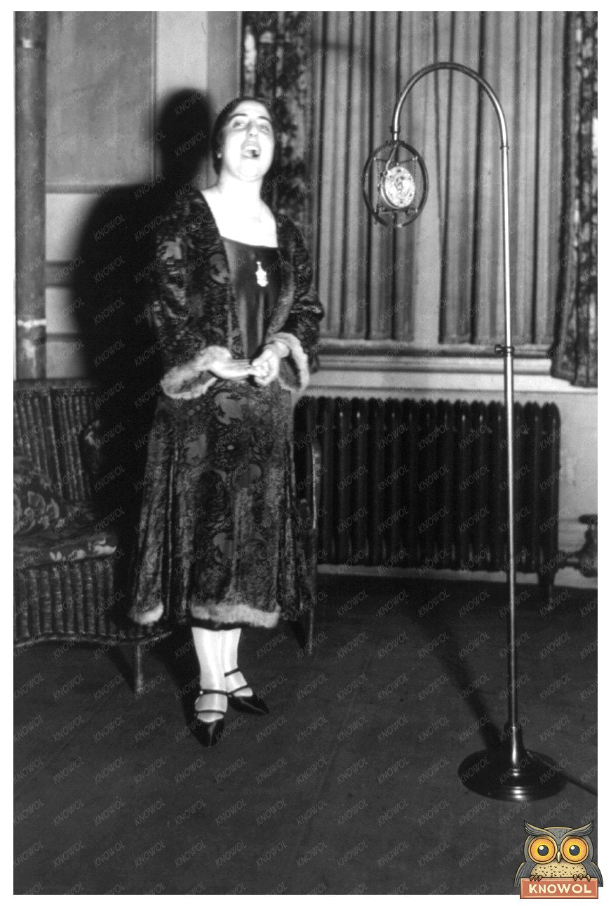 Elegant Portrait of Dusolina Giannini, 1926
