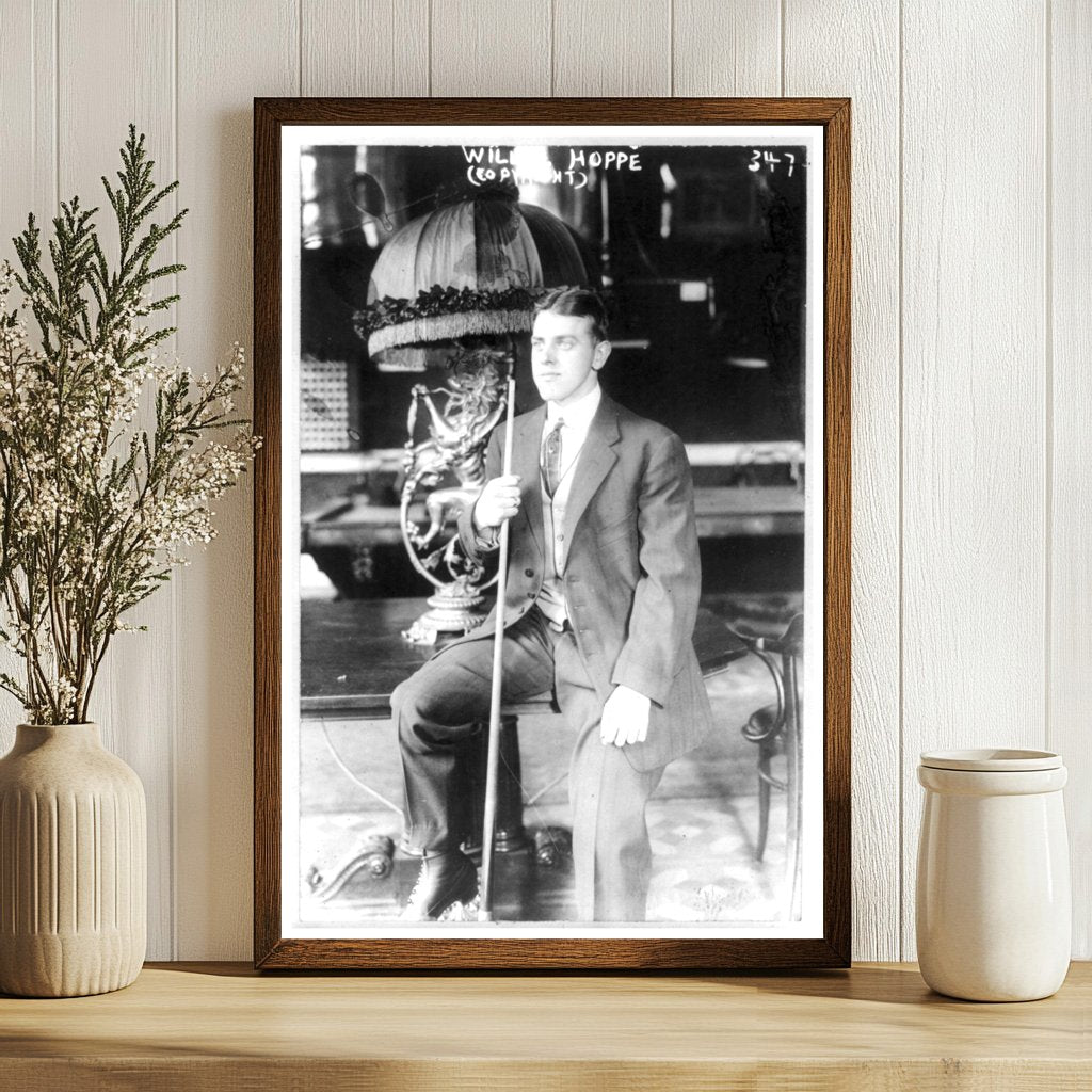 Willie Hoppe: Legendary Billiards Champion, 1910 Era
