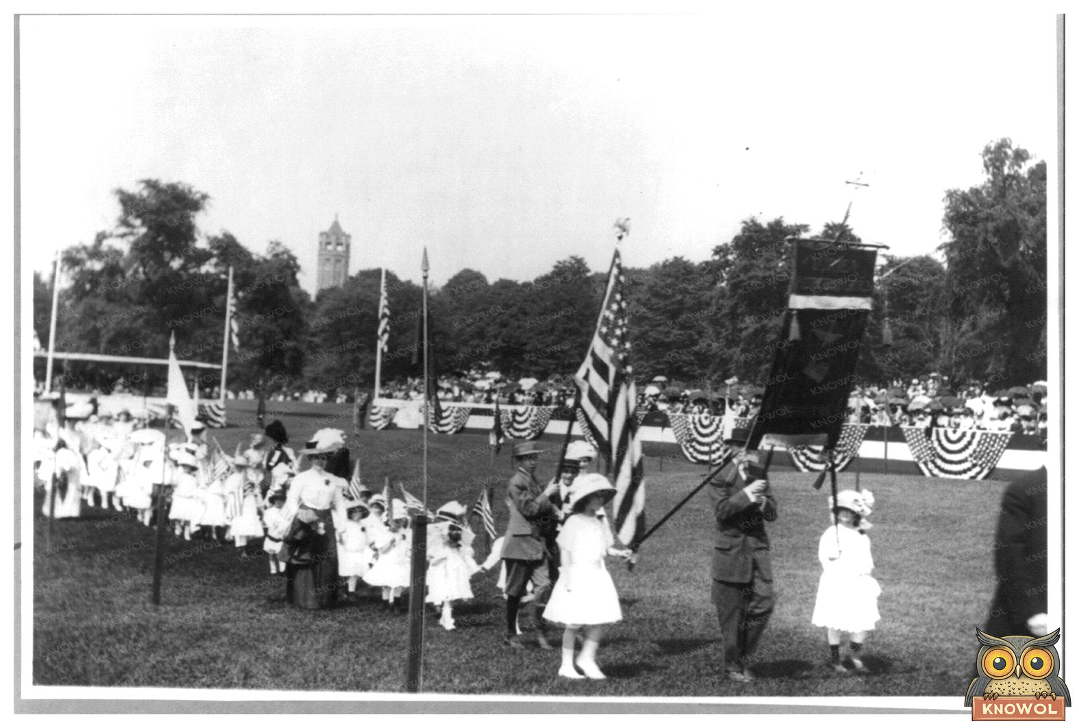 Vintage Brooklyn Sunday School Parade, 1908 Memories