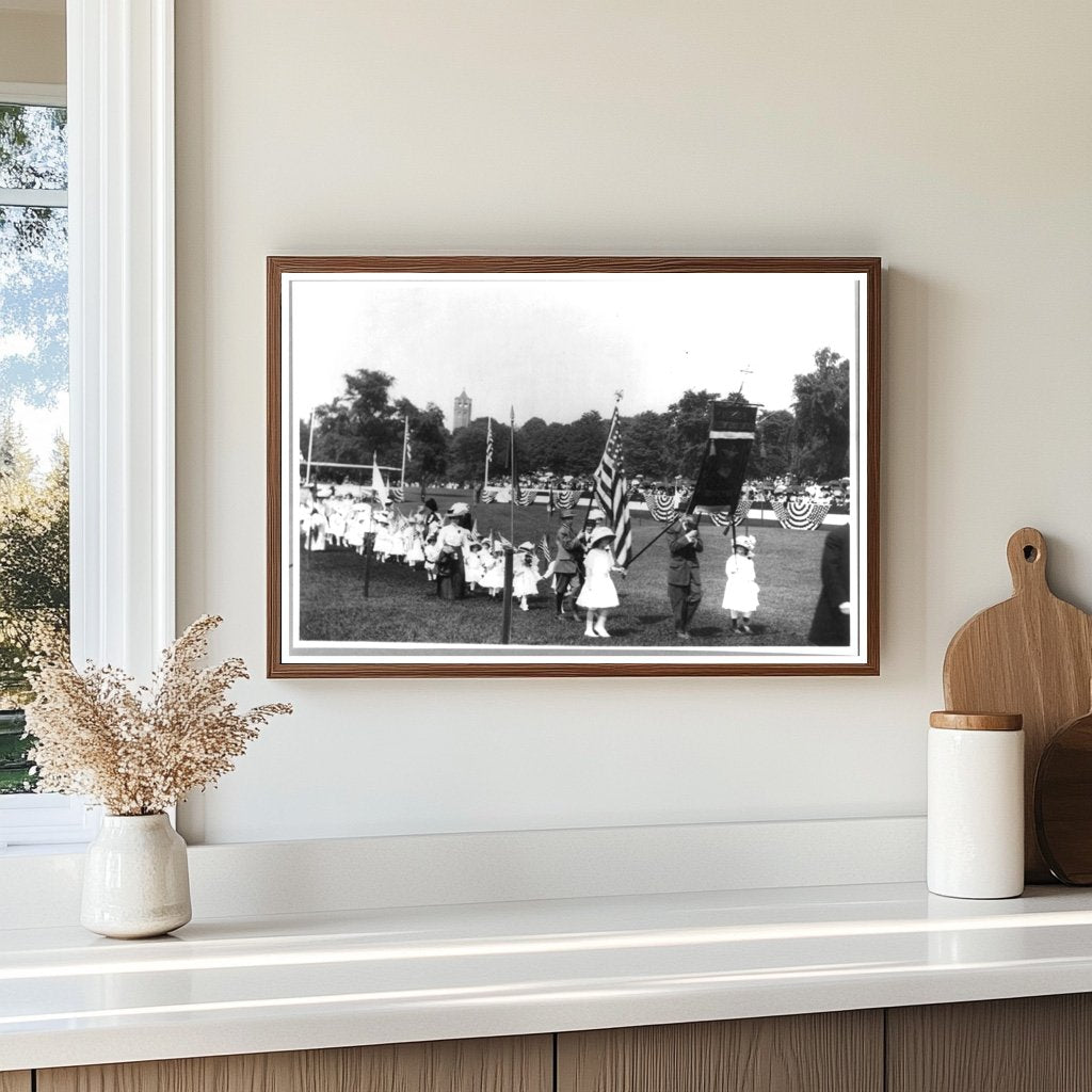 Vintage Brooklyn Sunday School Parade, 1908 Memories