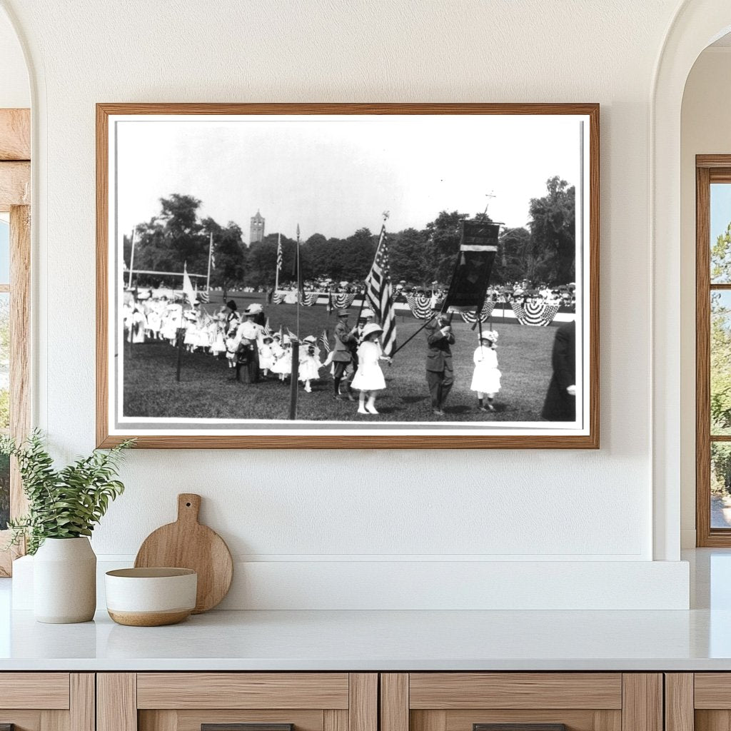 Vintage Brooklyn Sunday School Parade, 1908 Memories