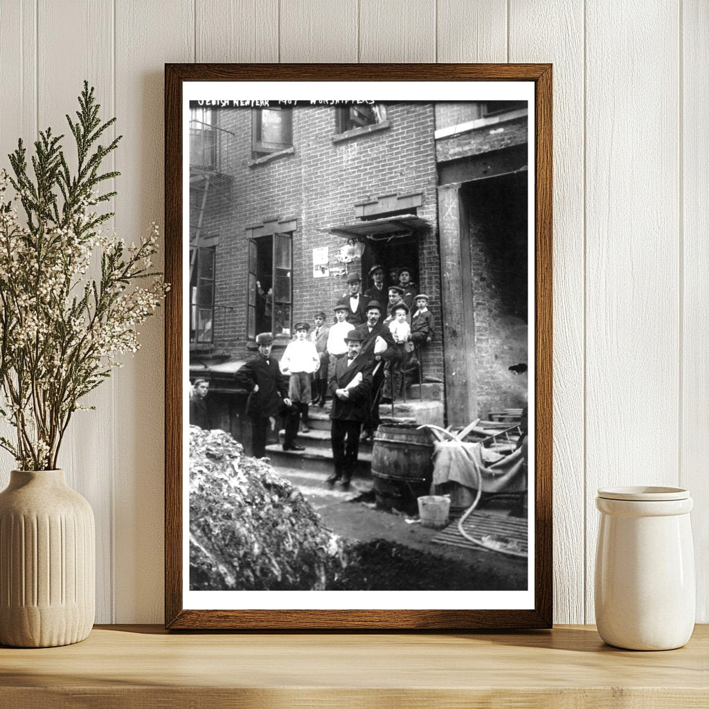 1907 Jewish New Year Celebration in New York City