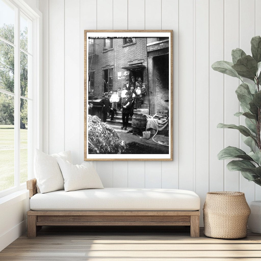 1907 Jewish New Year Celebration in New York City