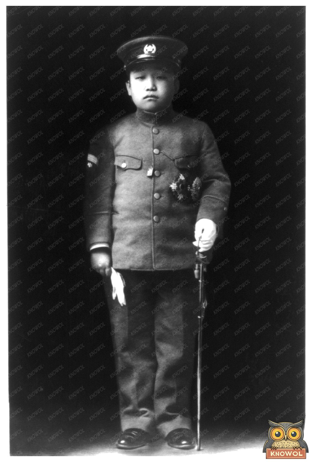 Historic Portrait of Prince Yi, Ŭn of Korea (1897-1970)