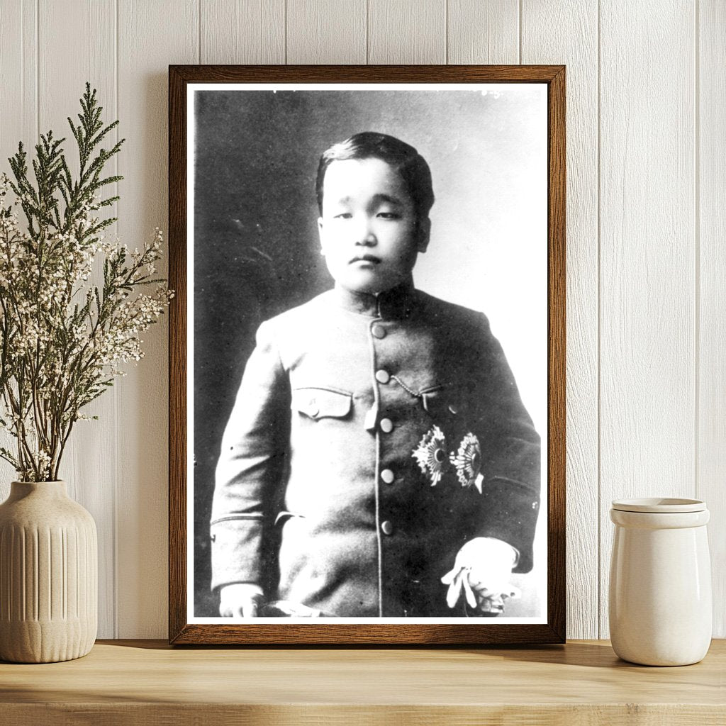 Korean Royal Heritage: Portrait of Prince Ŭn Yi, 1900s