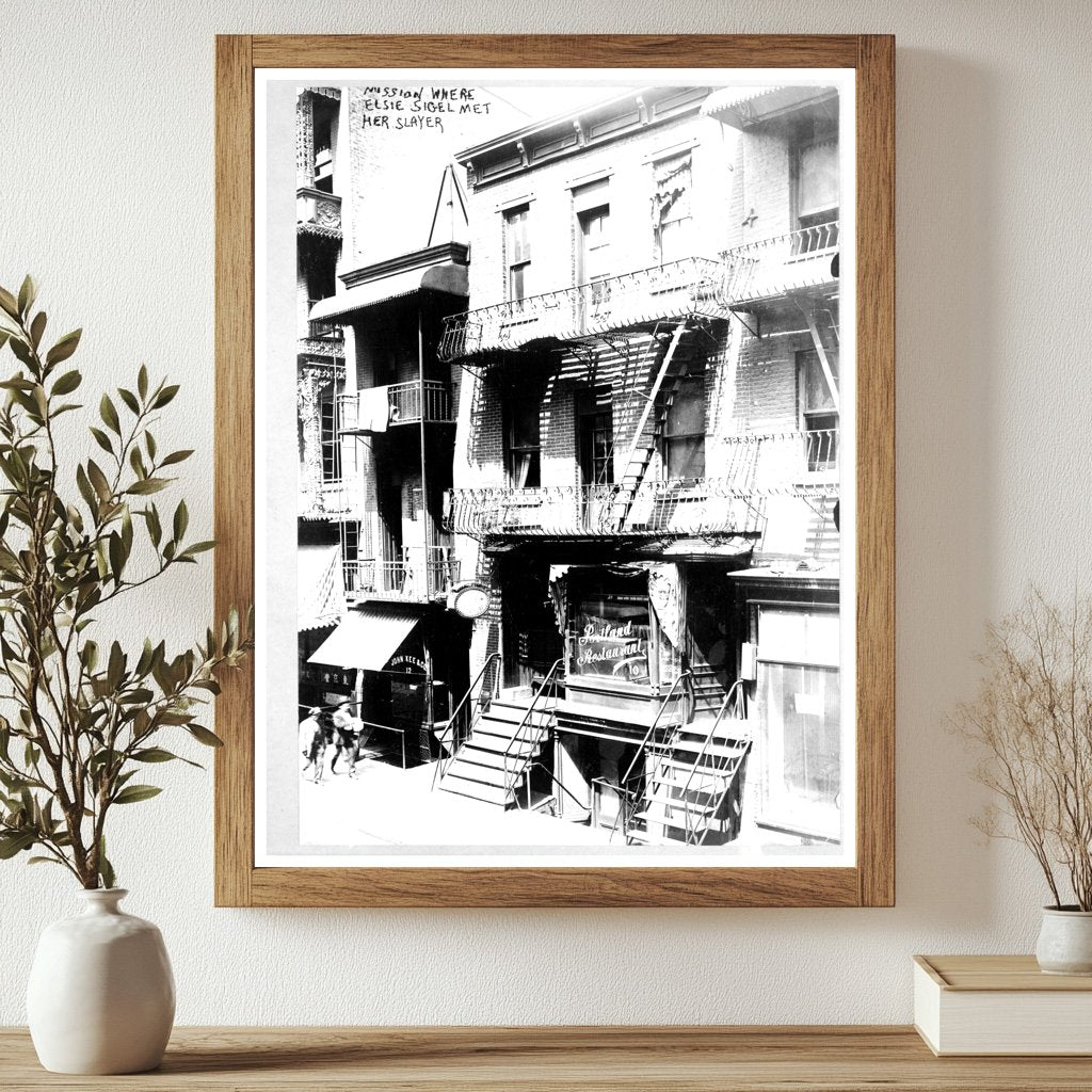 Chinatown 1909: Site of Infamous Elsie Sigel Encounter