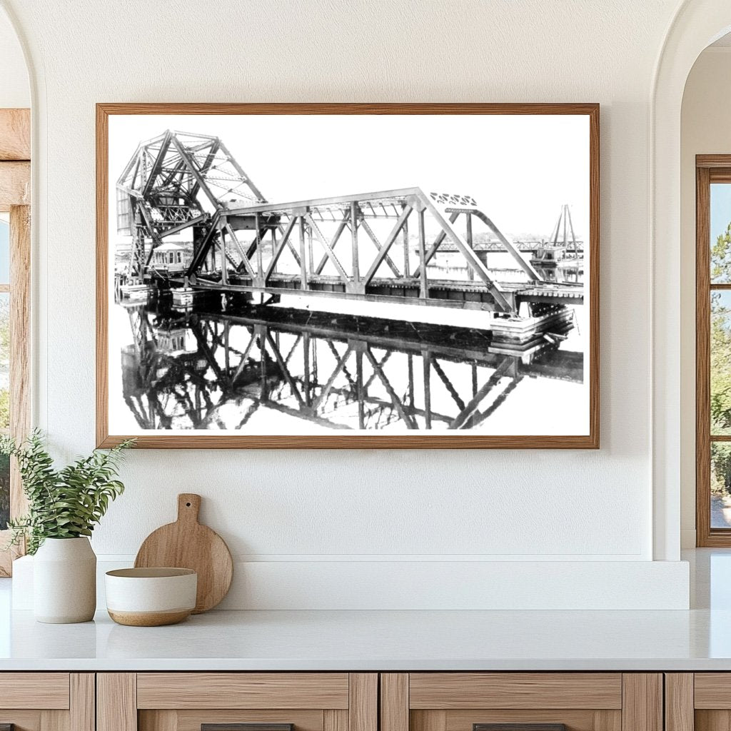 Historic 1200-Ton Railroad Bridge Over Cape Cod Canal