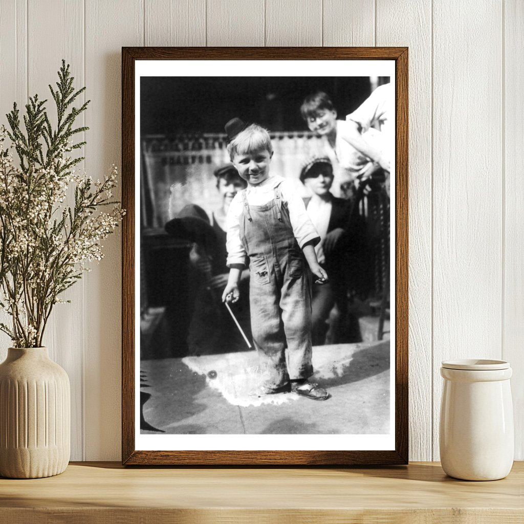 Urban Childhood Play in 1915 New York City