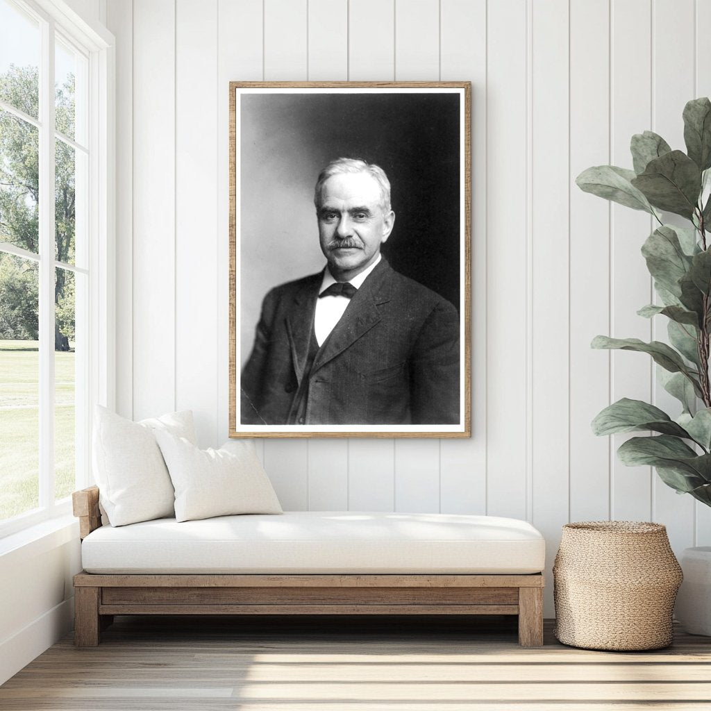 Vintage Portrait of Chicagos Esteemed Salesman Farwell